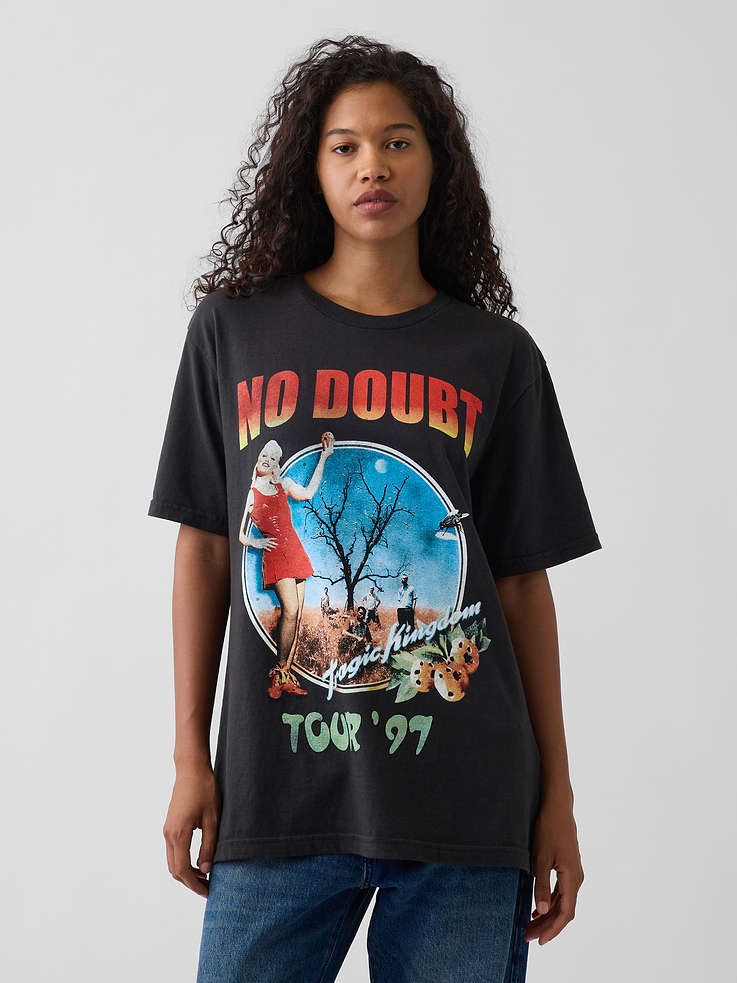 Image number 5 showing, No Doubt Relaxed Graphic T-Shirt