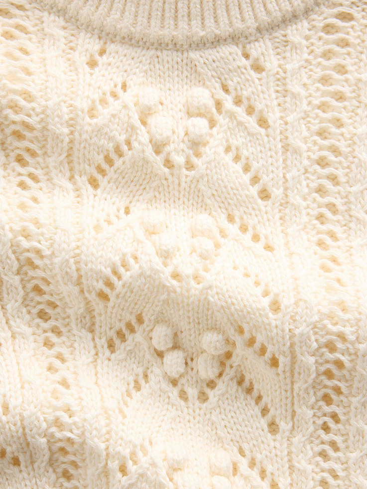 Image number 3 showing, Baby & Toddler Textured Crewneck Sweater