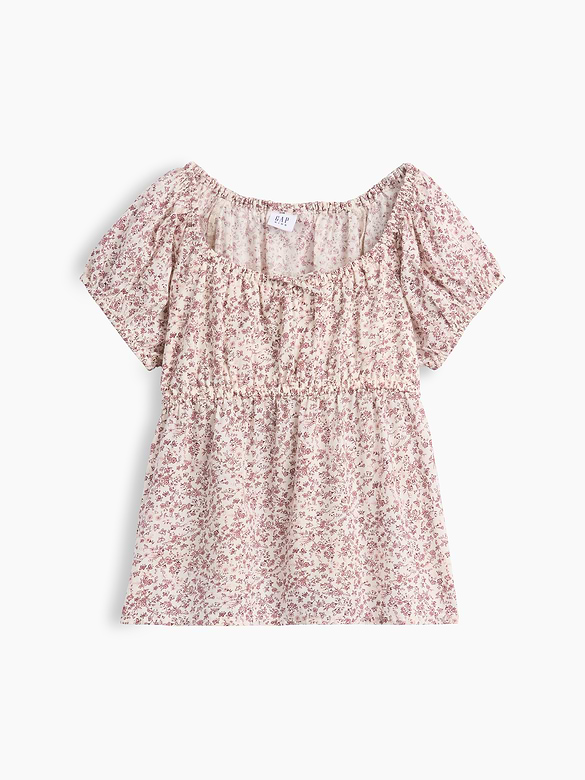 Kids Puff-Sleeve Top