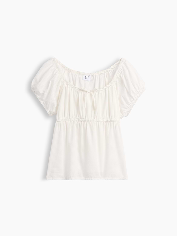 Kids Puff-Sleeve Top