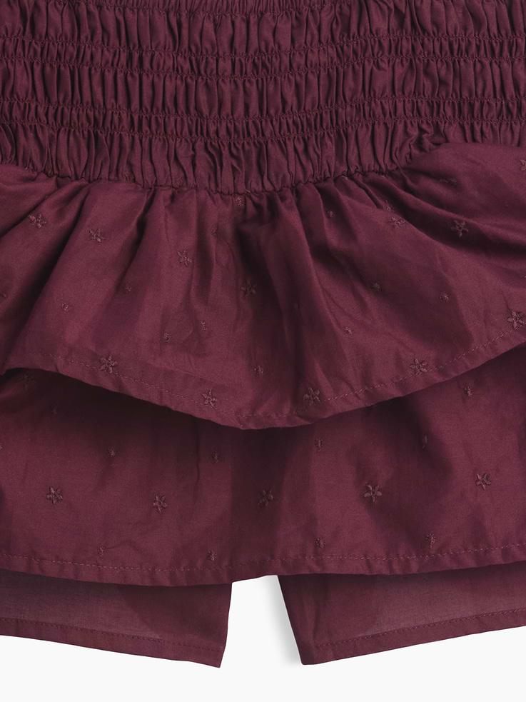 Image number 3 showing, Kids Smocked Mini Skort