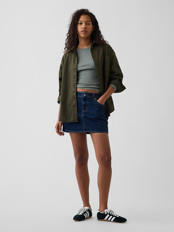 Denim Big Shirt