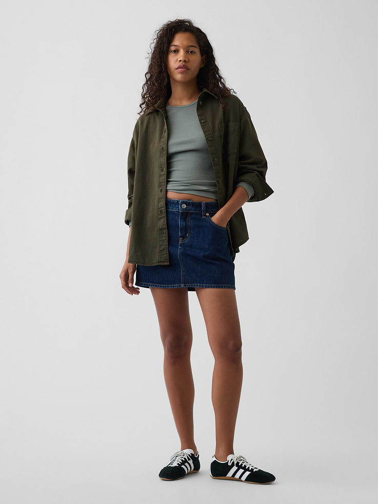 Image number 2 showing, Denim Big Shirt
