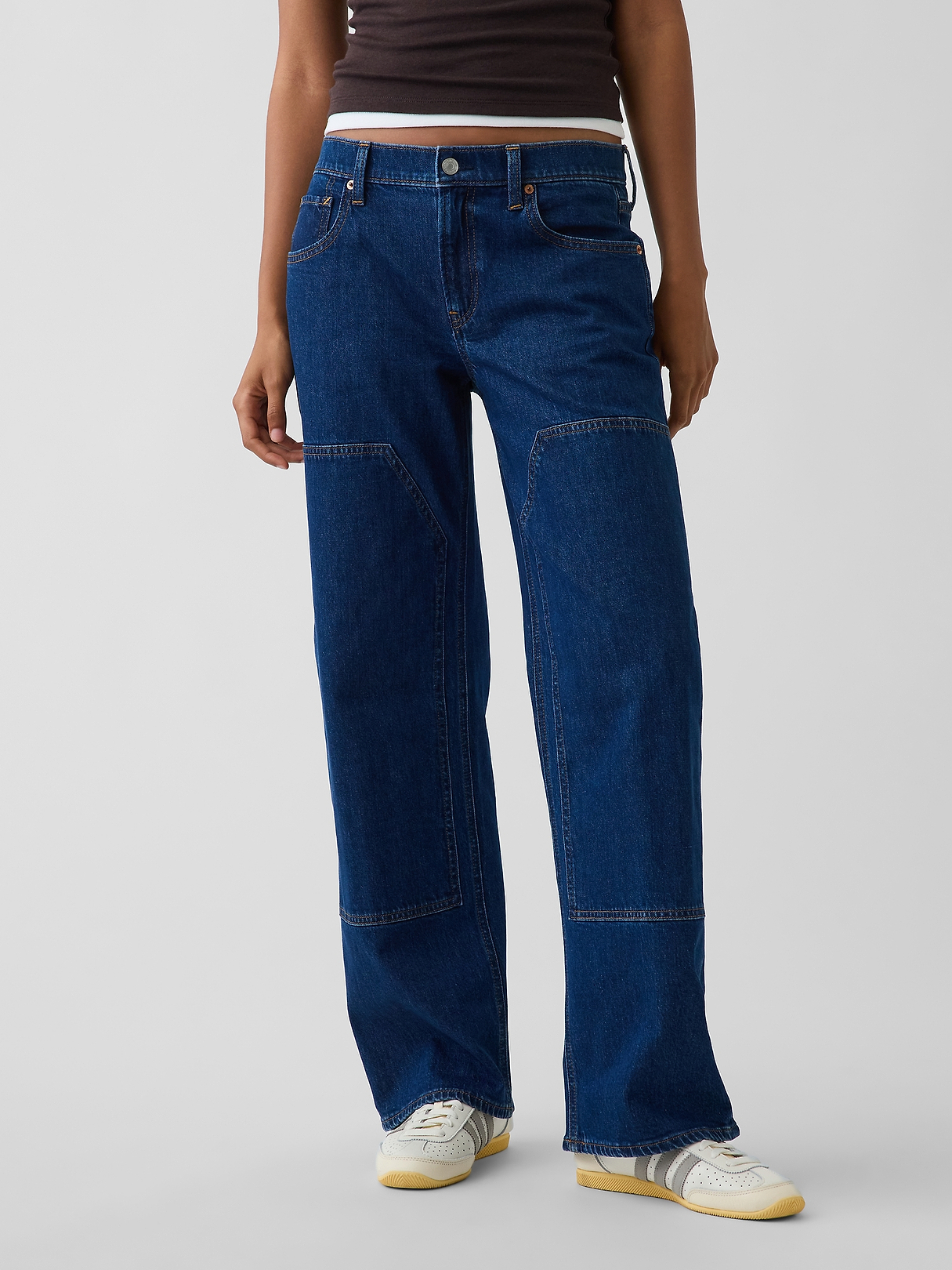 Low Rise Double-Knee '90s Loose Jeans | Gap