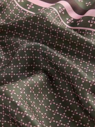 Image number 4 showing, 100% Silk Oversized Triangle Bandana Scarf