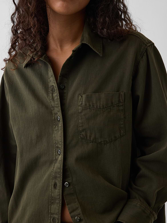 Denim Big Shirt