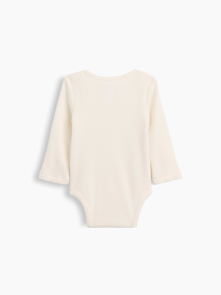 Image number 2 showing, Baby First Favorites Softspun Waffle Bodysuit