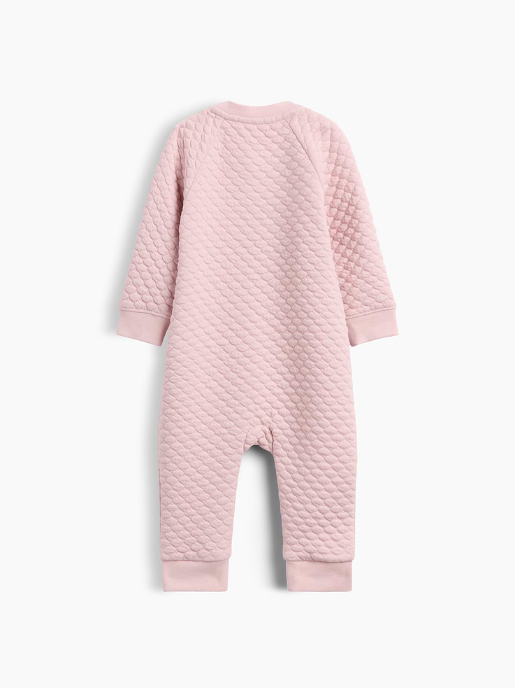 Image number 2 showing, Baby Quilted Raglan One-Piece