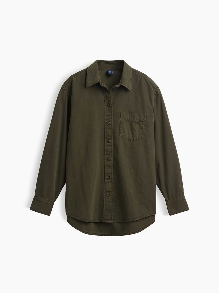 Image number 5 showing, Denim Big Shirt