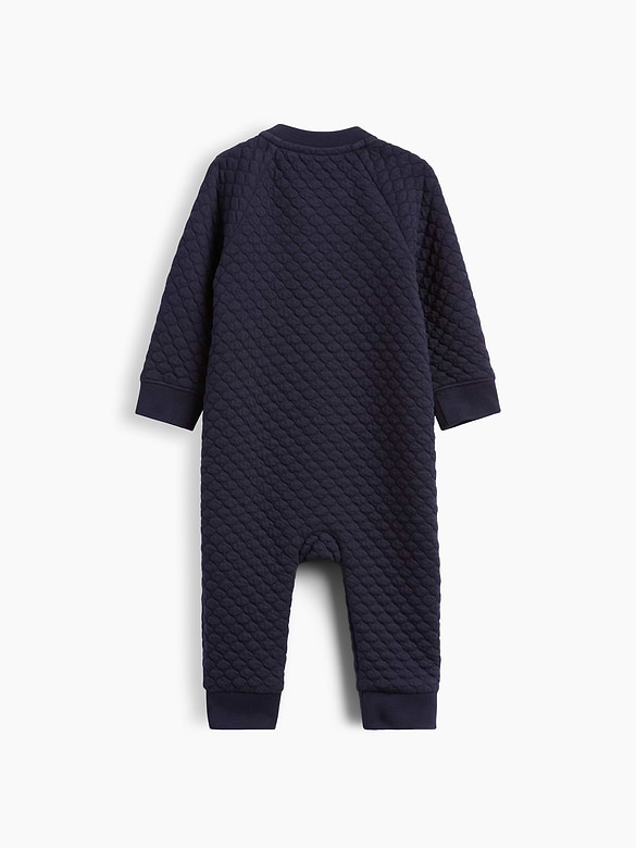 Baby Quilted Raglan One-Piece
