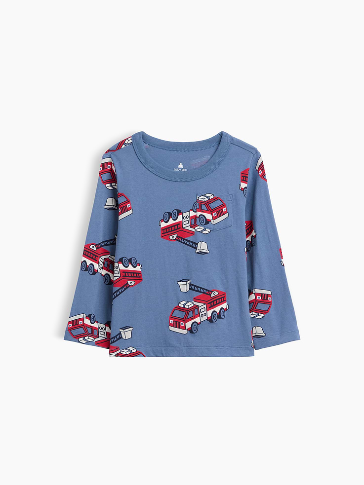 L'image numéro 1 présente T-shirt à poche Agencez à volonté pour Bébé et Tout-petit