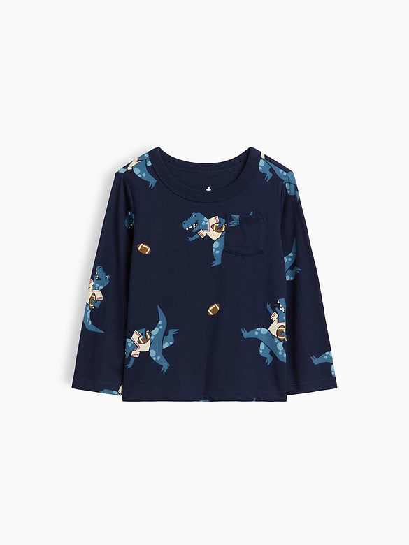 Baby & Toddler Mix & Match Print Pocket T-Shirt