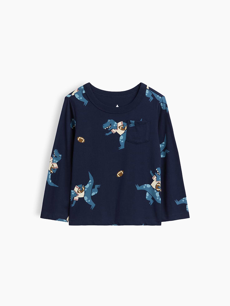 Image number 1 showing, Baby & Toddler Mix & Match Print Pocket T-Shirt