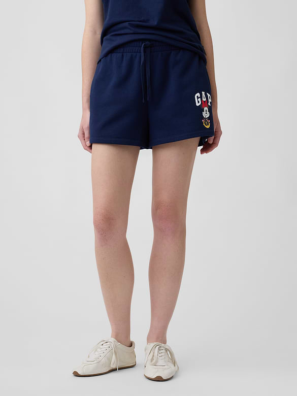 Gap × Disney Minnie Mouse Logo Shorts