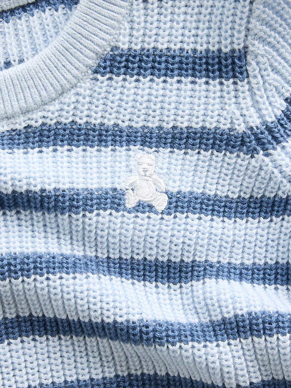 Baby Stripe Sweater Set