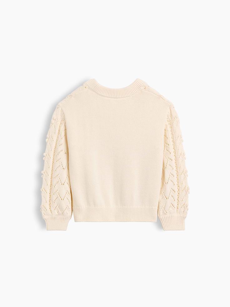 Image number 2 showing, Baby & Toddler Textured Crewneck Sweater