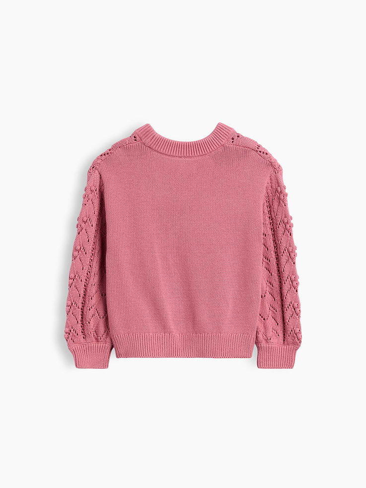 Image number 2 showing, Baby & Toddler Textured Crewneck Sweater