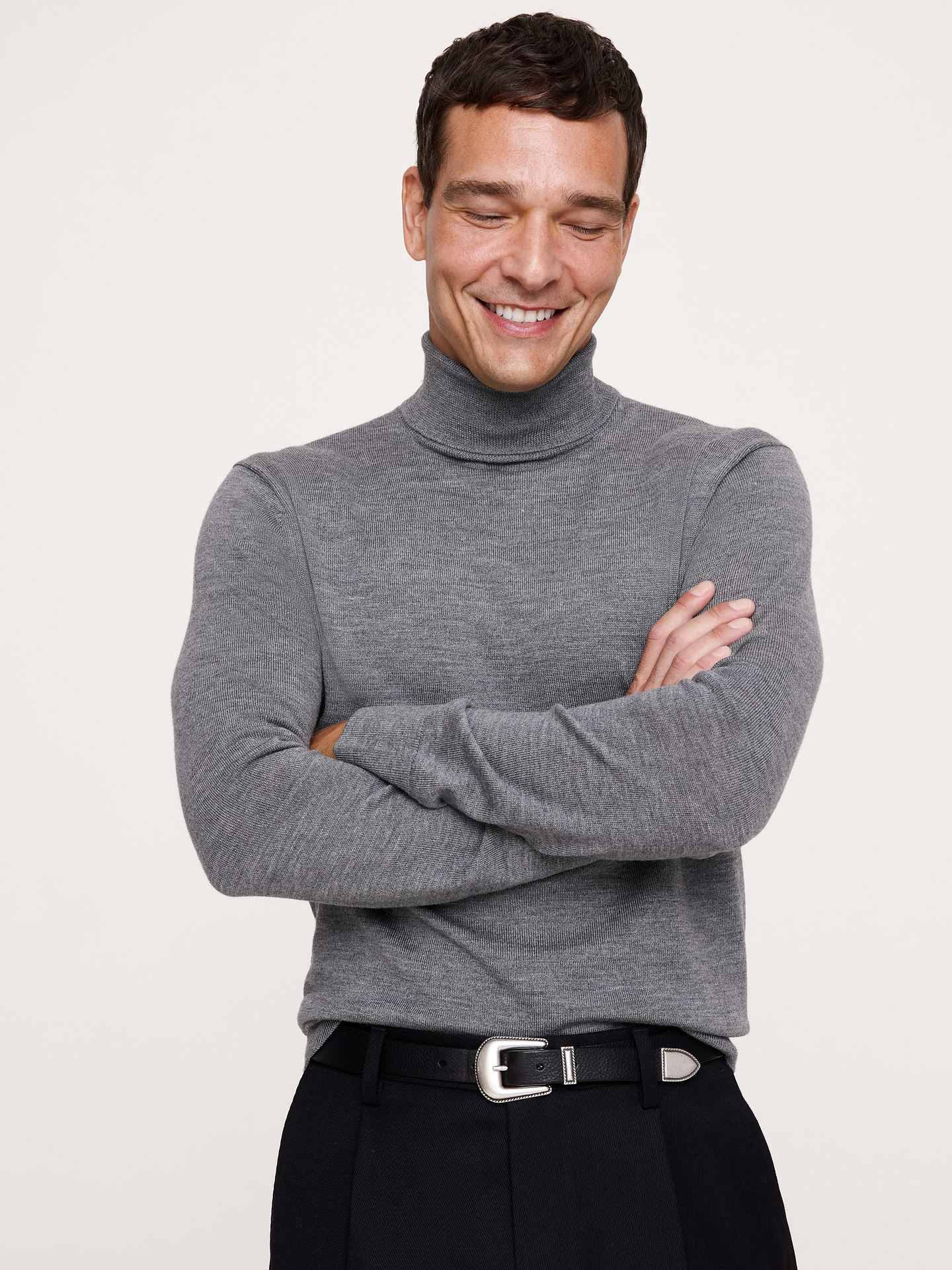Image number 1 showing, Merino Turtleneck Sweater