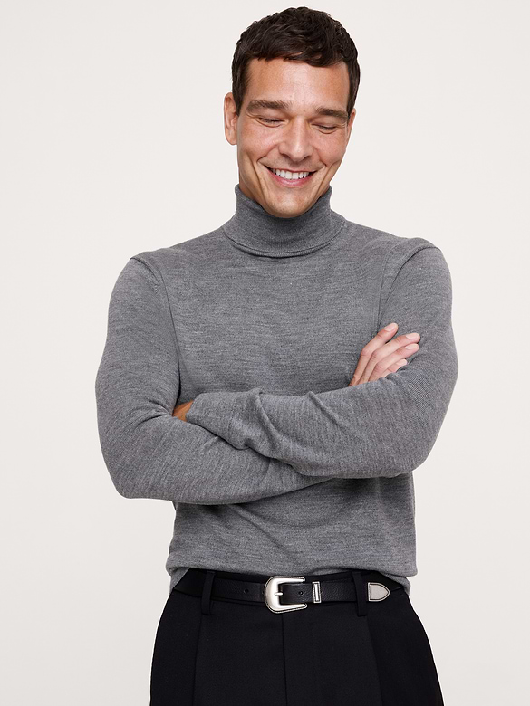 Merino Turtleneck Sweater