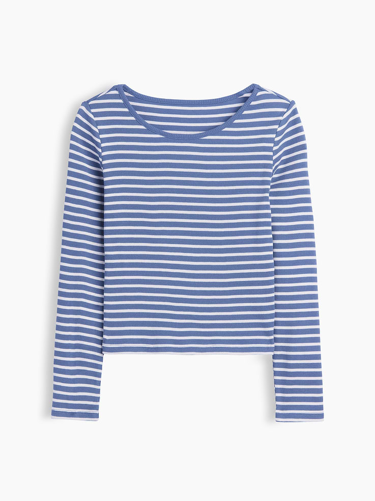L'image numéro 2 présente T-shirt côtelé pour Enfant