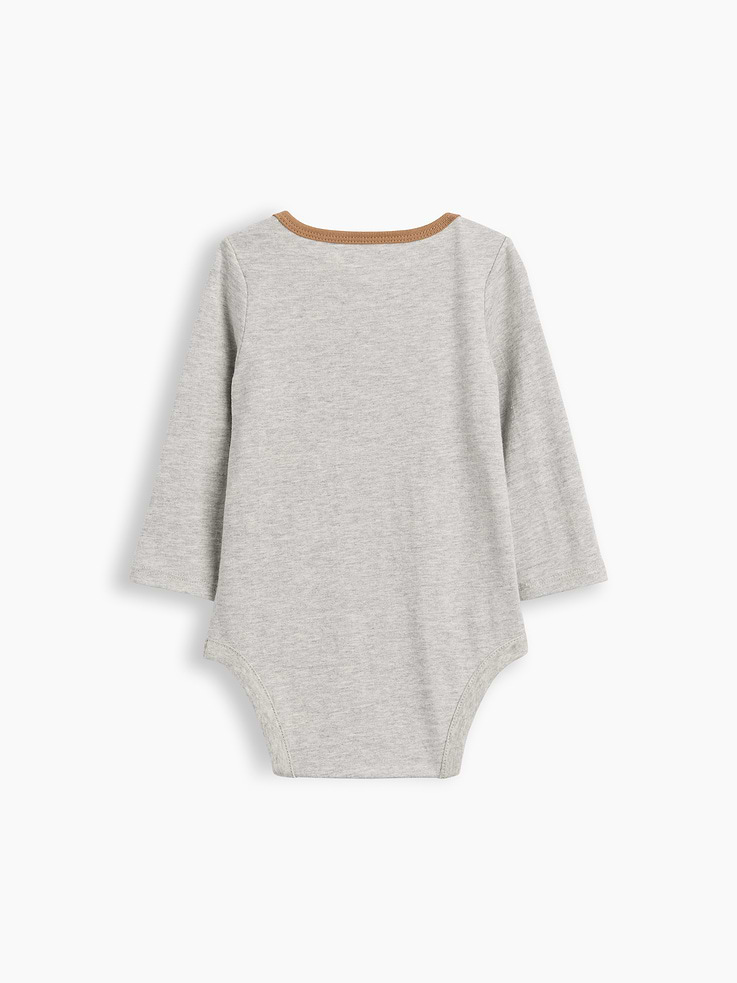 Image number 2 showing, Baby First Favorites Organic Cotton Pocket Bodysuit
