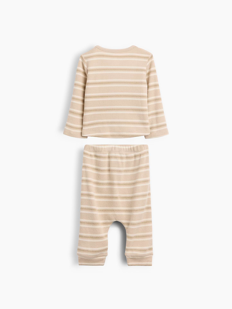 Image number 2 showing, Baby Softspun Waffle Outfit Set