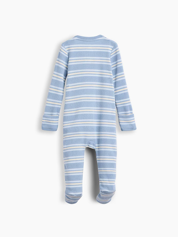 Baby Softspun Waffle Footed One-Piece