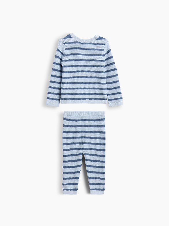 Baby Stripe Sweater Set