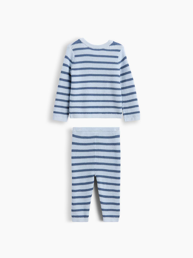 Image number 2 showing, Baby Stripe Sweater Set