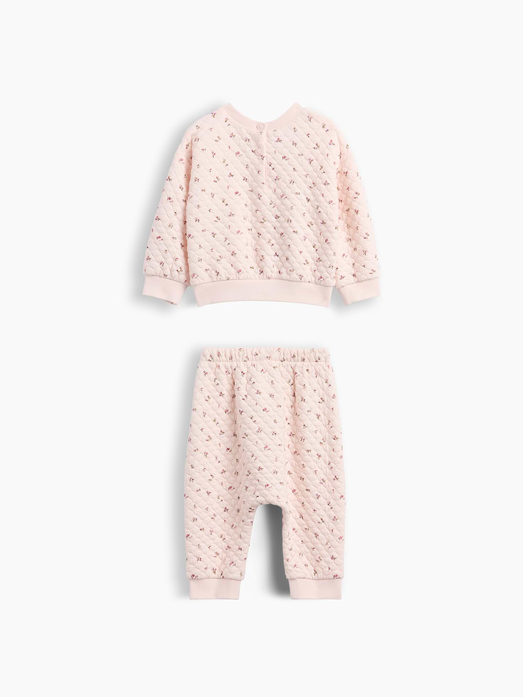 Image number 2 showing, Baby Quilted Outfit Set