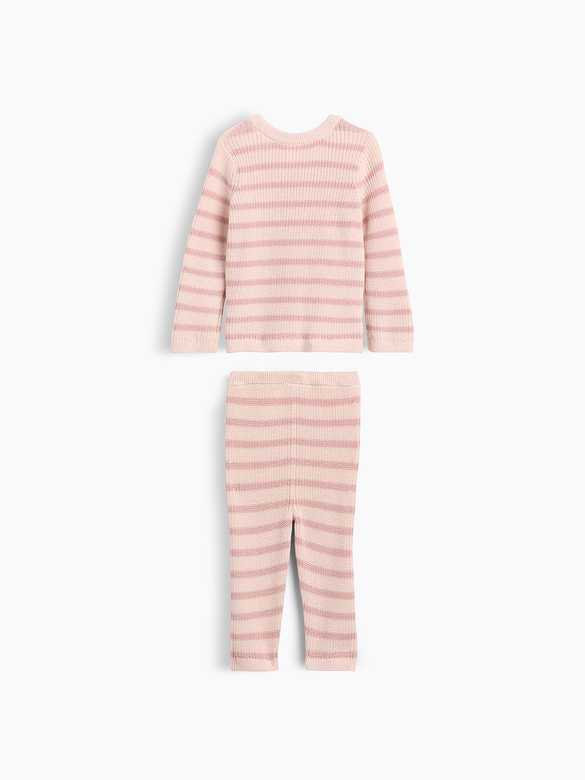 Baby Stripe Sweater Set