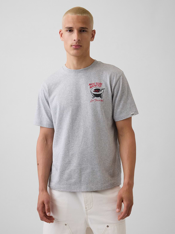 Adult Los Tacos No. 1 Relaxed Graphic T-Shirt