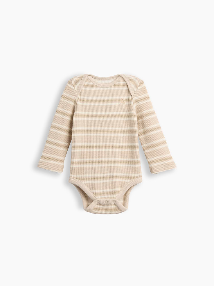 Image number 1 showing, Baby First Favorites Softspun Waffle Bodysuit