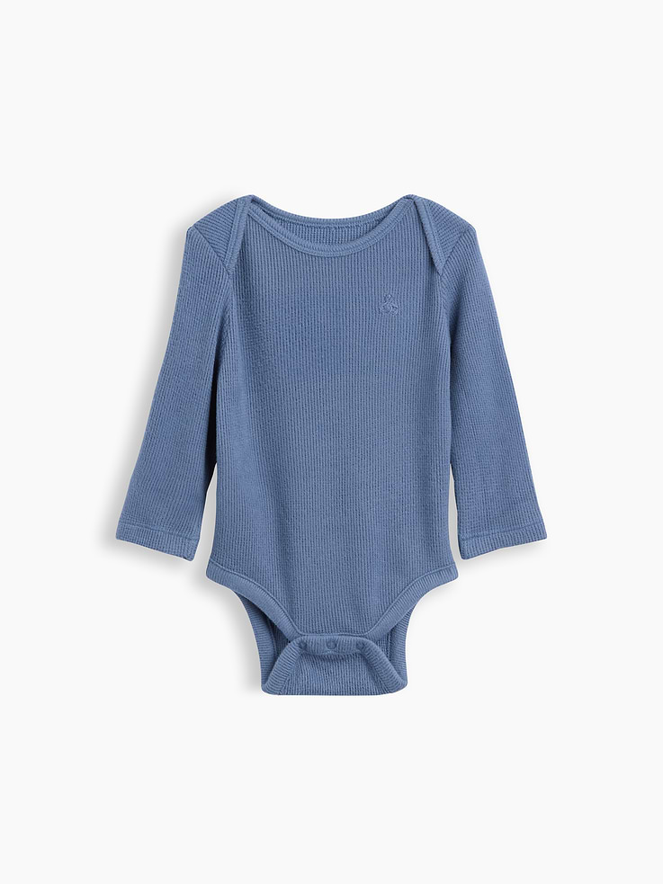 Image number 1 showing, Baby First Favorites Softspun Waffle Bodysuit