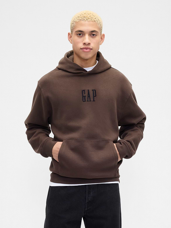 Adult Vintage Soft Oversized Gap Mini-Logo Hoodie