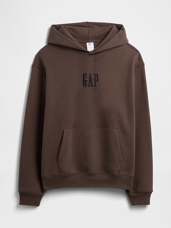 Adult Vintage Soft Oversized Gap Mini-Logo Hoodie