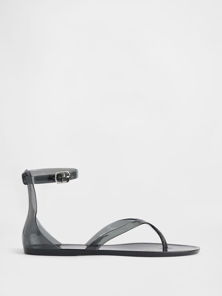 Image number 1 showing, Jelly Thong Sandals