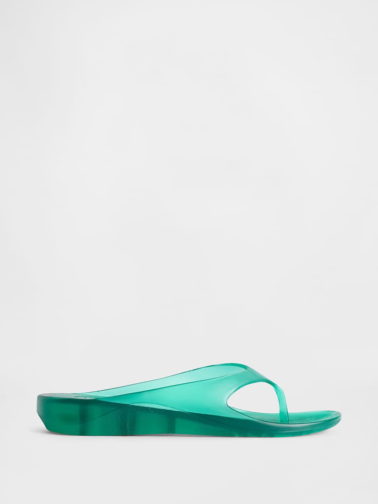 Image number 1 showing, Jelly Flip Flops
