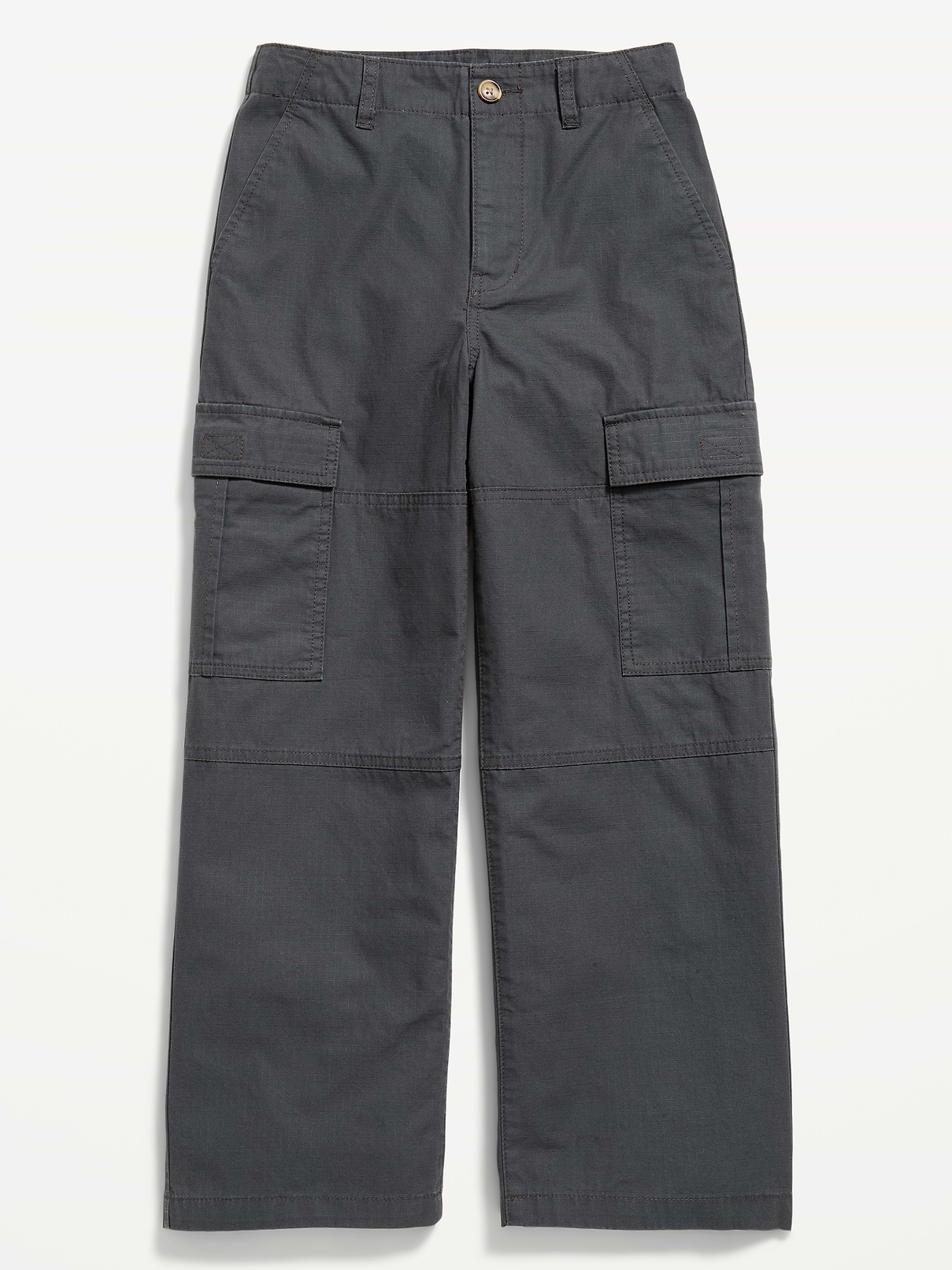 Image 1 of 1, interior adjustable waistband, regular button closure, zip fly, slanted side pockets, adhesive secure flap cargo pockets, patch pocket at back, Product #896184
