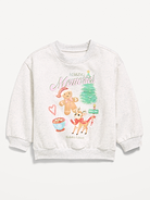 Image 1 of 1, crew neck, long sleeves, drop shoulders, graphic at front, Product #1181667