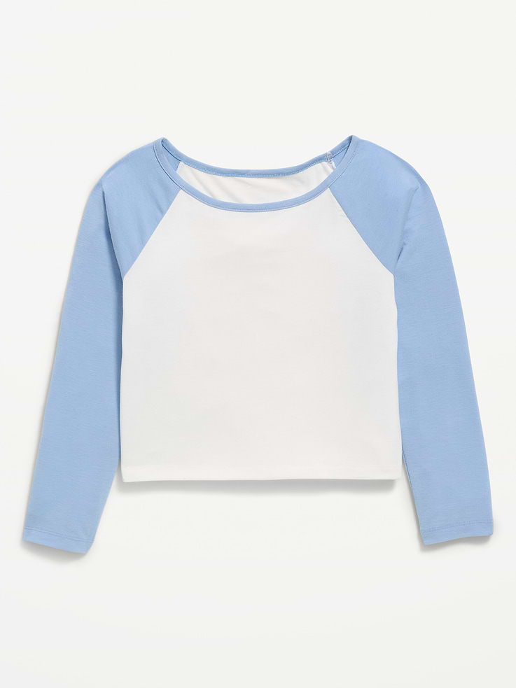 Image 1 of 2, boatneck, long raglan sleeves, Product #906175