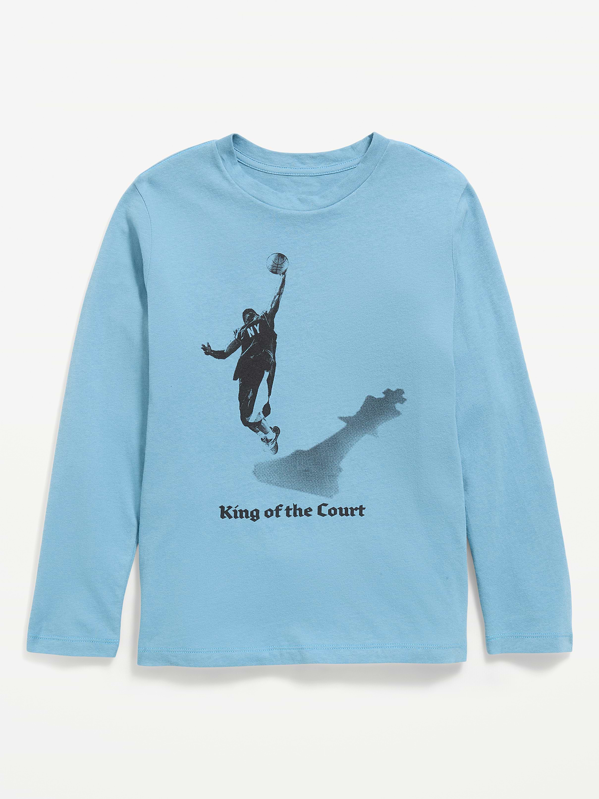 Image 1 of 2, crew neck, long sleeves, graphic at front, Product #906427