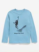 Image 1 of 2, crew neck, long sleeves, graphic at front, Product #906427