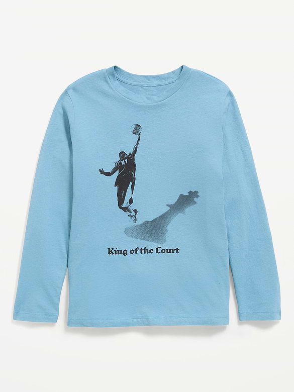 Long-Sleeve Graphic T-Shirt for Boys