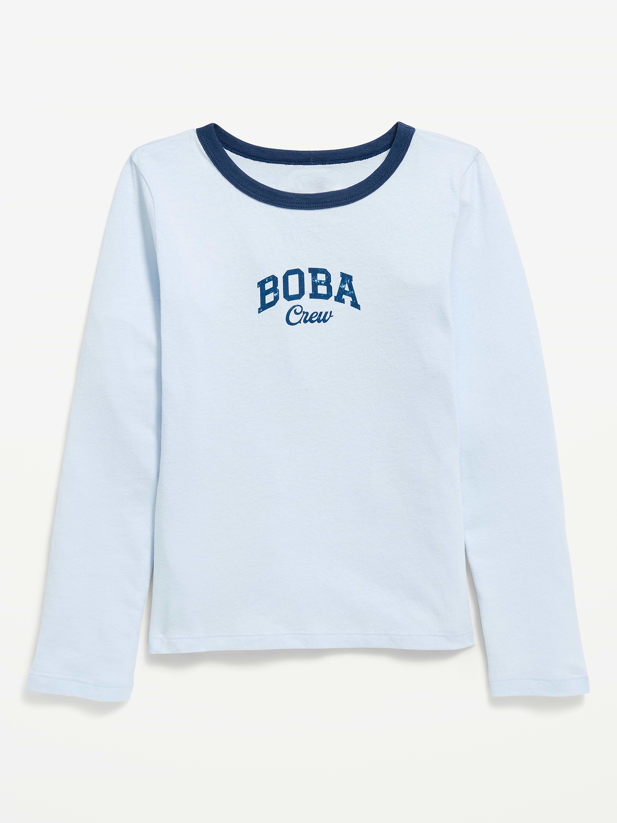 Image 1 of 2, crew neck, long sleeves, graphic at front, Product #906172