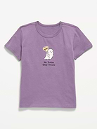L'image numéro 1 présente T-shirt à manches courtes à imprimé pour fille