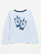 Image 2 of 2, Long-Sleeve Graphic T-Shirt for Girls