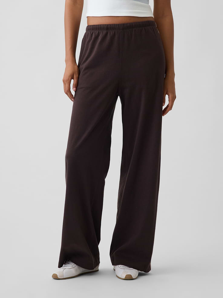 Image number 2 showing, Knit Relaxed Track Pants