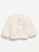 Image 1 of 1, round neckline, long sleeves, two-button closure, Product #907792
