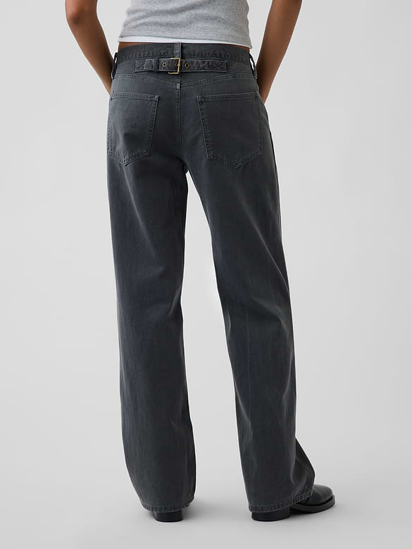 Low Rise '90s Loose Double-Knee Carpenter Pants